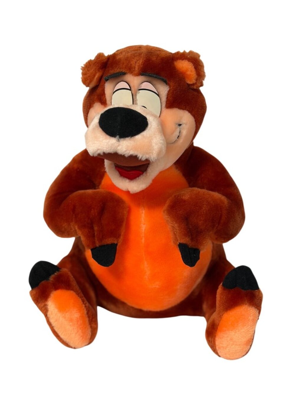 Vintage Disneyland Humphrey Plush Bear 14 in Tall Sealed Stuffed Animal Toy Grin